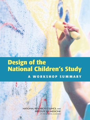cover image of Design of the National Children's Study